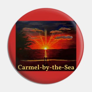 Carmel Sunset Pin