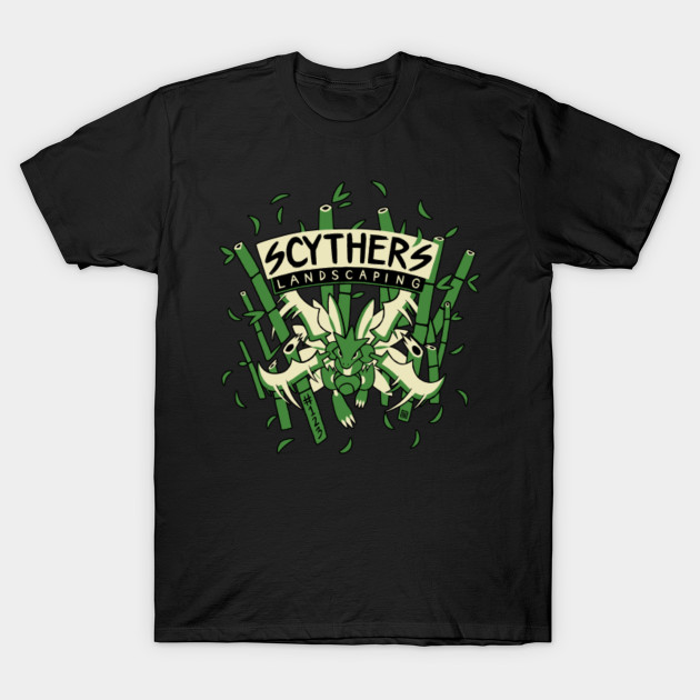 Scyther's Landscaping - Sycther - T-Shirt TeePublic Scyther's Landscaping T-Shirt - Scyther's Landscaping - Sycther - T-Shirt TeePublic