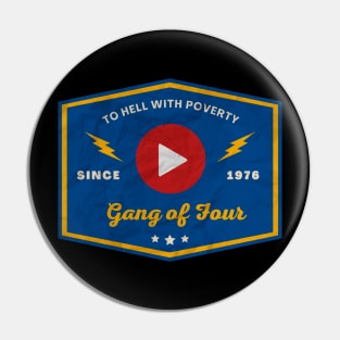 Gang Of Four Pin