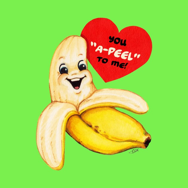 Valentine Banana by KellyGilleran