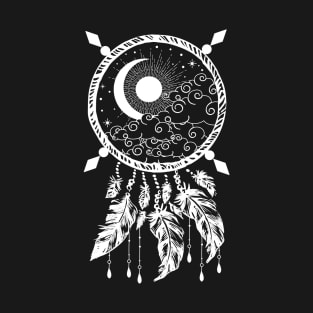 Sun and Moon Dreamcatcher T-Shirt