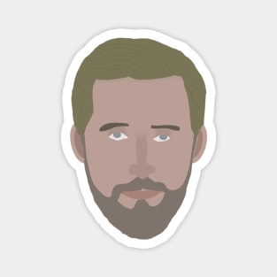 Ryan Gosling Head Magnet