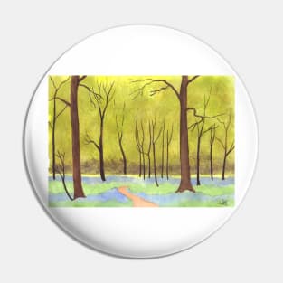 Bluebell Woodland Pin