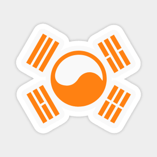 Korean (orange) Magnet