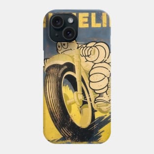 Michelin motorcycle vintage sign Phone Case