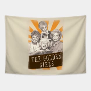 Vintage Aesthetic The Golden Girls Tapestry