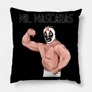 Mil Mascaras Lucha Libre Mexicana Mexican Wrestler Legend Pillow