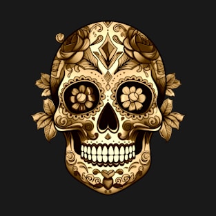 Cinco de Mayo Day Of the Dead Sugar Skull T-Shirt