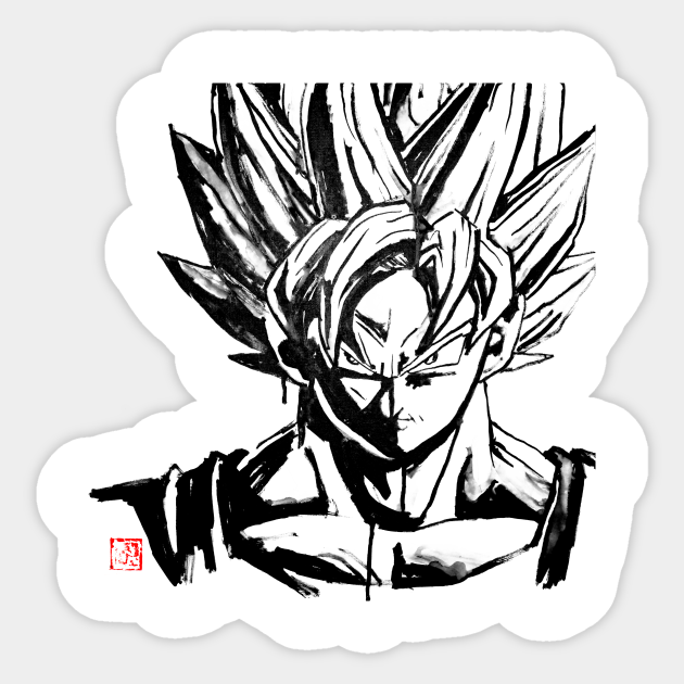 Sangoku Sangoku Autocollant Teepublic Fr