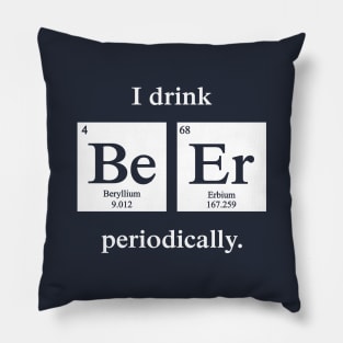 Periodical Beer Drinker Pillow