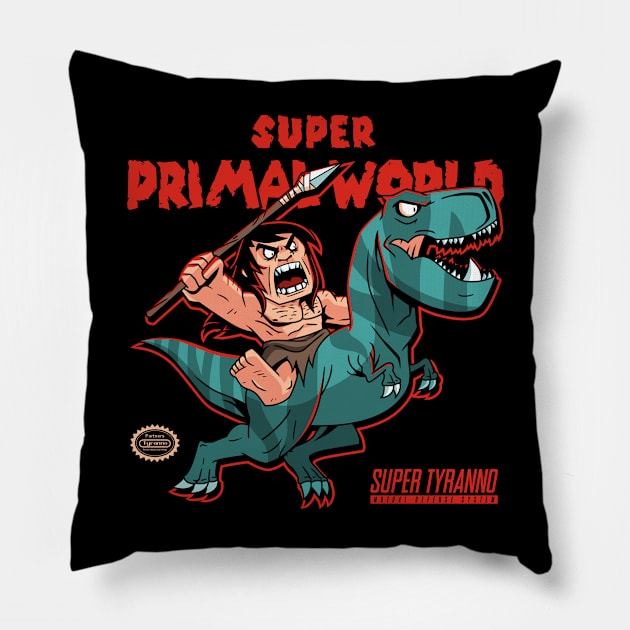 Primordial World Pillow by PrimePremne