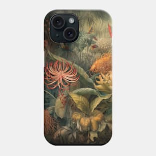 A.I. Gardens :: Sampling Masters :: Ernst Haeckel + Rembrandt Phone Case