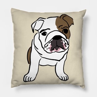 Bulldog Pillow