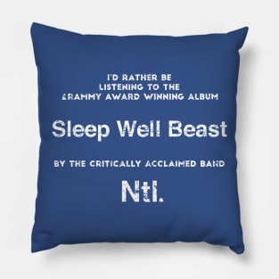 The National Band Weirdly Specific Pillow