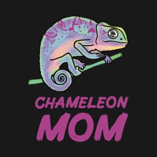 Chameleon Mom, Purple, for Chameleon Lovers T-Shirt