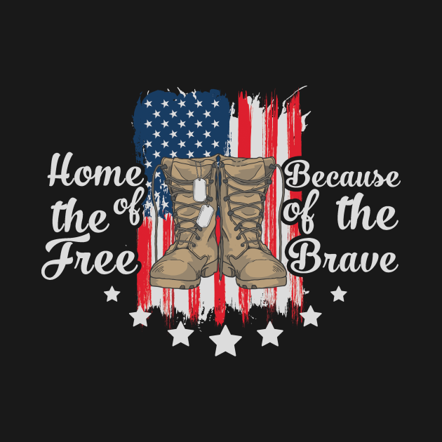 home of the free because of the brave