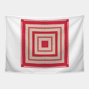 Geometric , Square , Woven Texture , Pattern , Ribbed , Christmas Tapestry