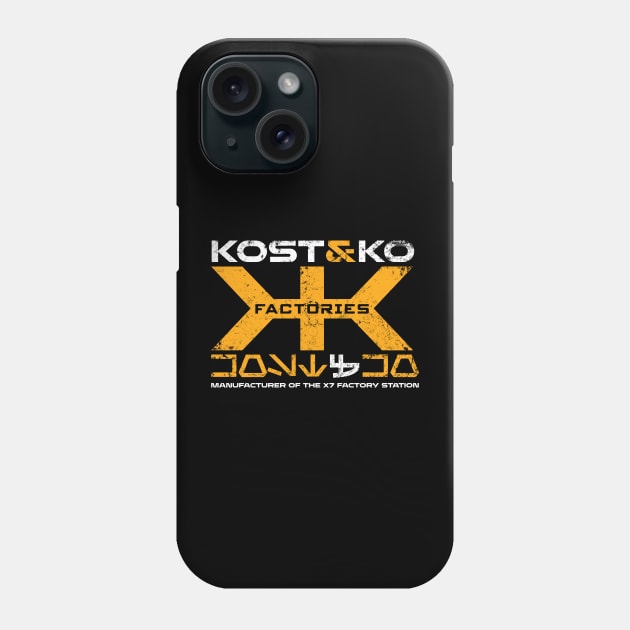 Kost & Ko Factories Phone Case by MindsparkCreative