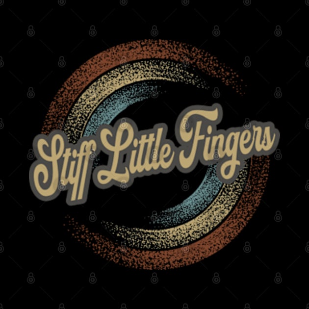 Stiff Little Fingers Circular Fade by anotherquicksand