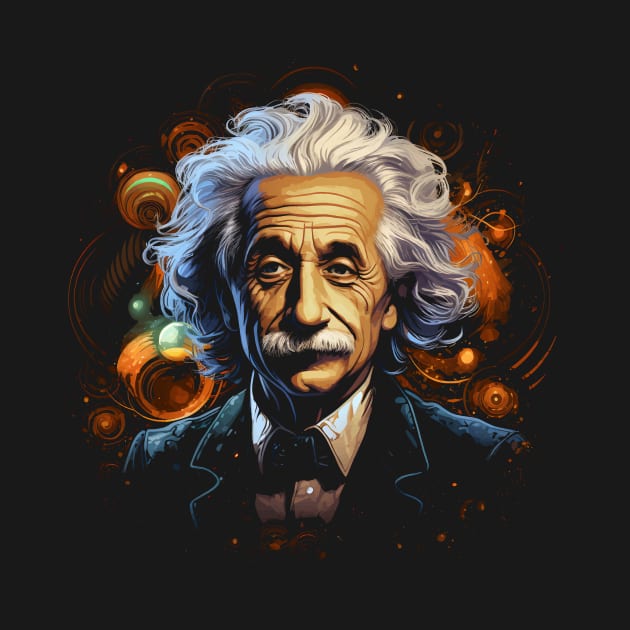 Pop Art Einstein by Quotee