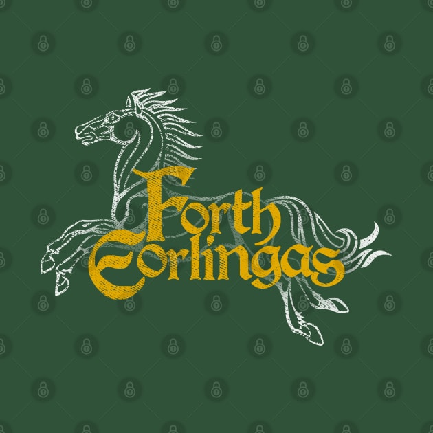 Forth Eorlingas (Lord of the Rings) - On Green by Kinowheel