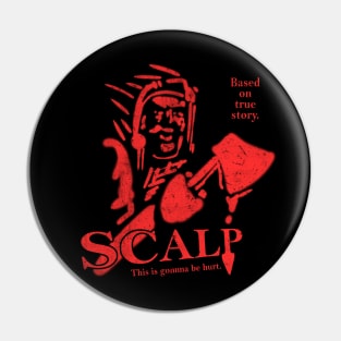 Native American Scalp 1 Pin