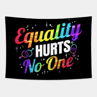 Equality hurts no one colorful Gender symbol LGBTQ Tapestry