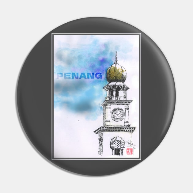 Queen Victoria Clock Tower, Penang, Malaysia Pin by PreeTee 