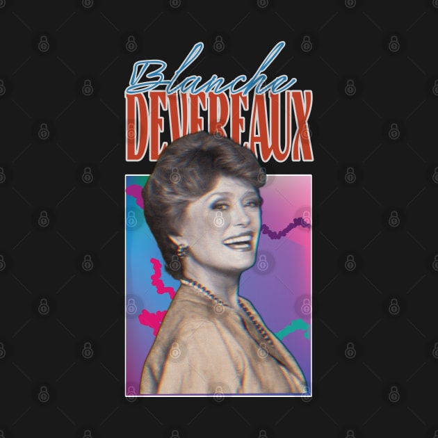 Blanche Deveraux / Original 80s Style Fan Art Design by Trendsdk