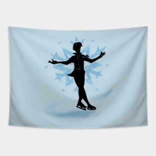 Victor on Ice Tapestry