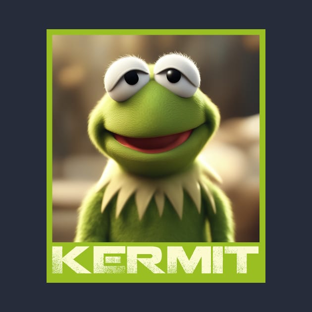 KERMIT THE FROG by appareland