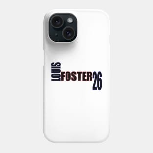 Louis Foster '23 black text Phone Case