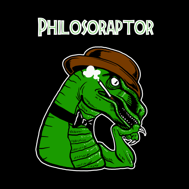 Philosoraptor by ZlaGo