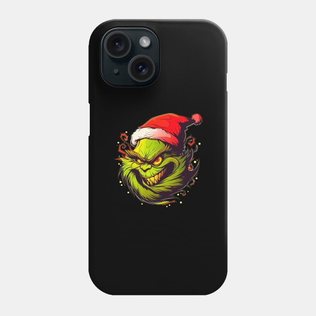 grinch Phone Case by piratesnow