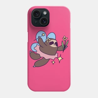 Dancing Fairy Sloth Phone Case