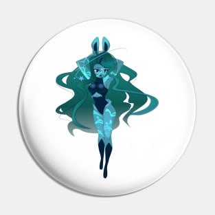 Pisces Astrobunny Meribelle Pin