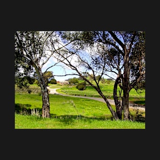 Australian Vineyard Landscape T-Shirt