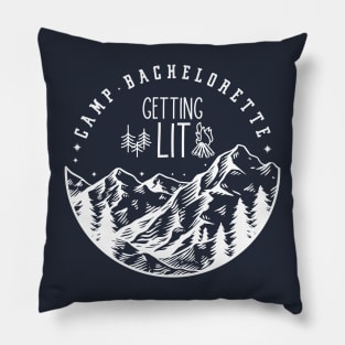 Camp Bachelorette Pillow