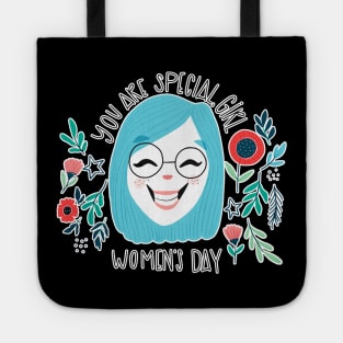 You Are Special Girl, Happy Women's Day, March 8, Womens Day, International Womens Day, Women's Day, Womens Day Gift, Womans Day, Gift For Women, Strong Women, International Womens, Womens Gift, 8 March, Womens March, Women Power Tote