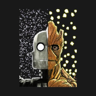 IronGiant/Groot T-Shirt