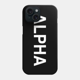 ALPHA Phone Case
