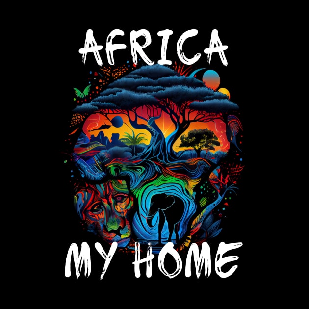 Africa, My Home 3 by PD-Store