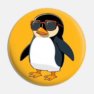 Penguin Summer Pin