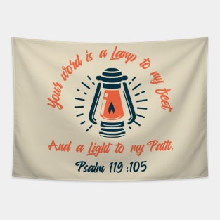 Psalm 119:105 Tapestry