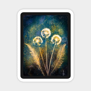 Botanical cyanotype 6 Magnet