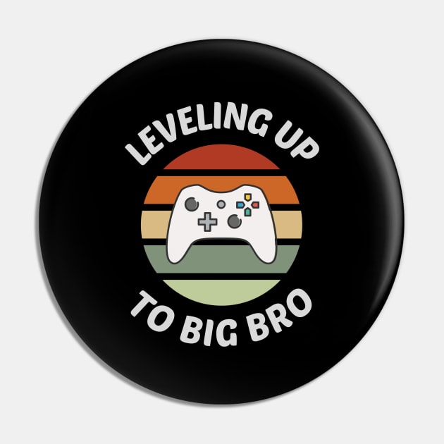 Levelling Up To Big Brother Pin by KidsKingdom