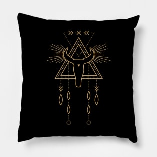 Tribal Beauty Shaman #4 Pillow