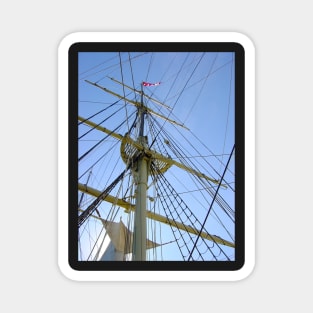Tall Ship Rigging Magnet