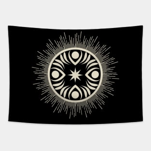 Boho Solar Eclipse- Ring of Fire Tapestry