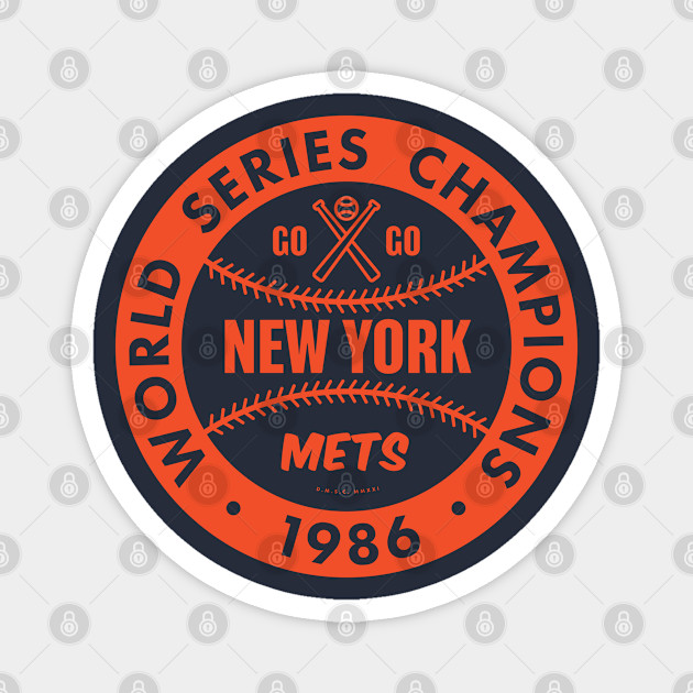 deadmansupplyco New York Mets - 1986 World Series Champions T-Shirt